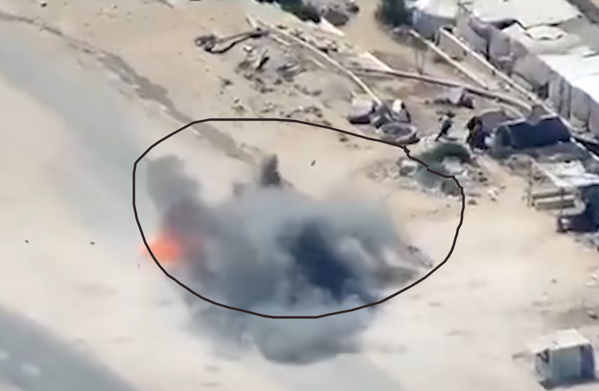 Israeli Strike on Motorcycle Kills Palestinian in Gaza City