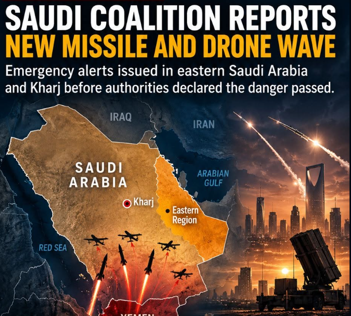 Saudi-Led Coalition Reports Intercepting Houthi Missiles and Drones
