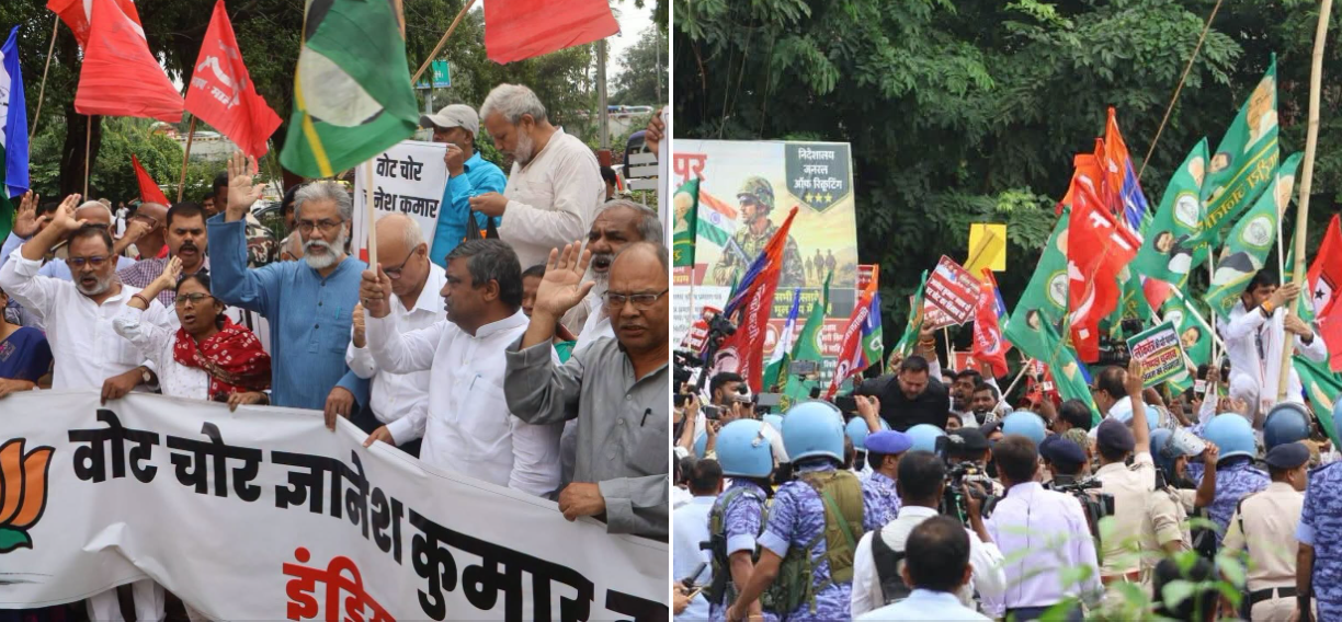 INDIA Bloc Intensifies Protest Against CEC Gyanesh Kumar