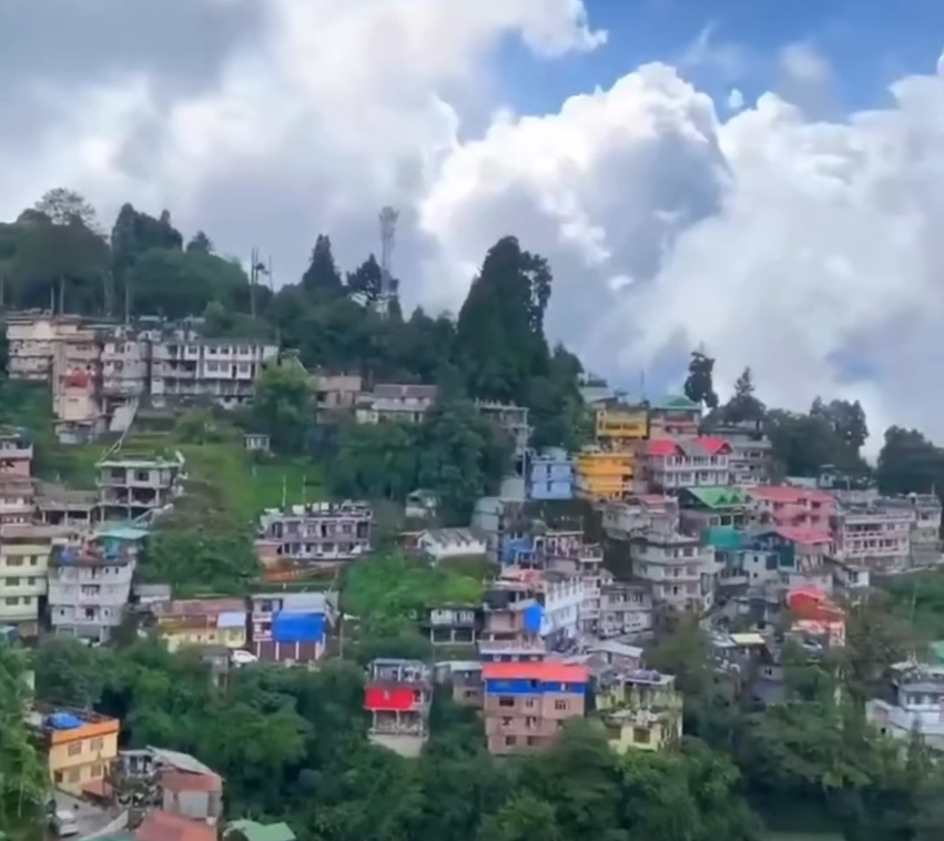 Darjeeling Riding the Toy Train Through Tea and Cloud