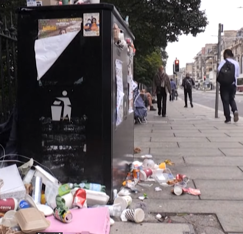'Perfect storm' threatens rubbish pile-up on Scotland's streets