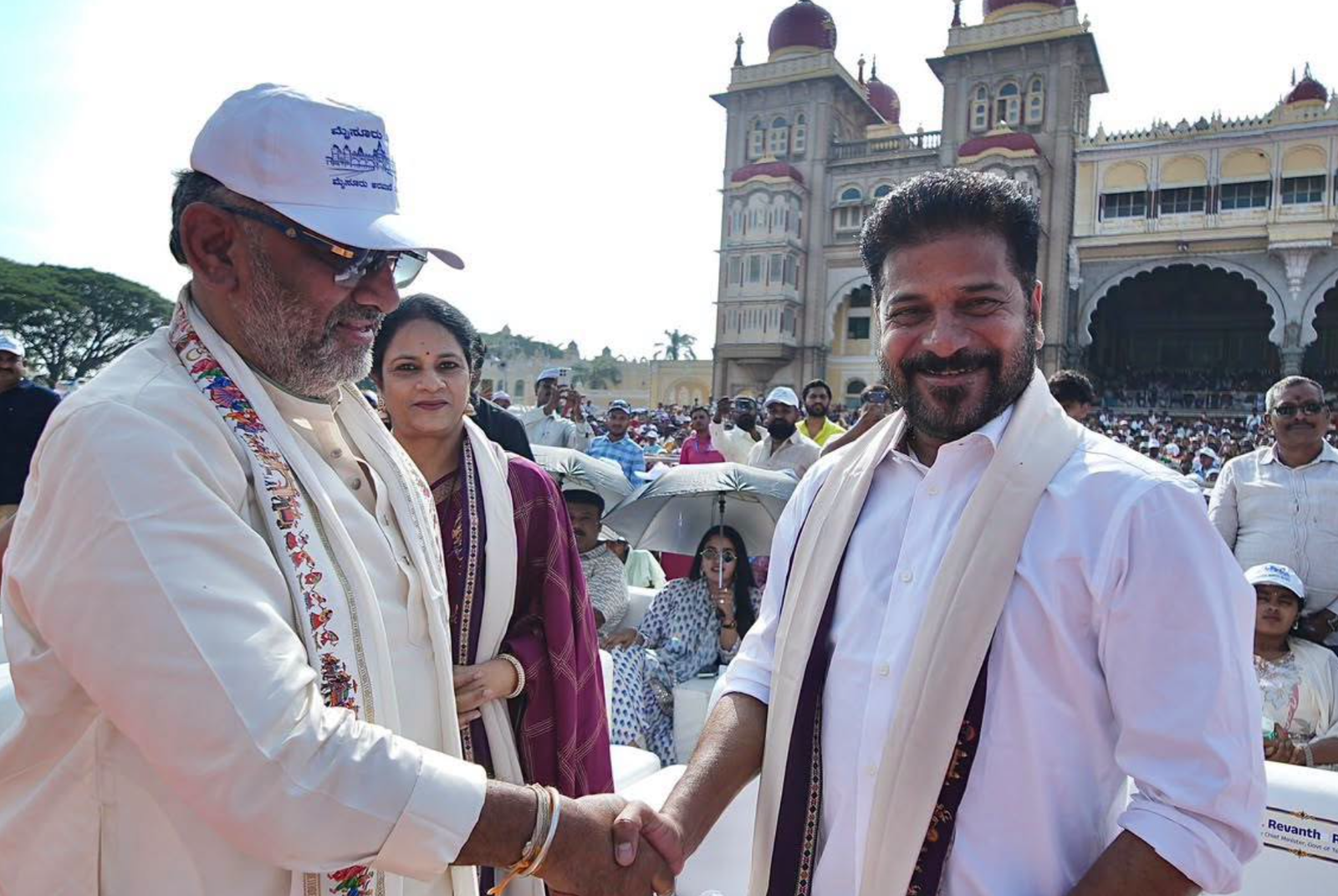 Revanth Reddy Attends Mysuru Dasara 2026 Jamboo Savari