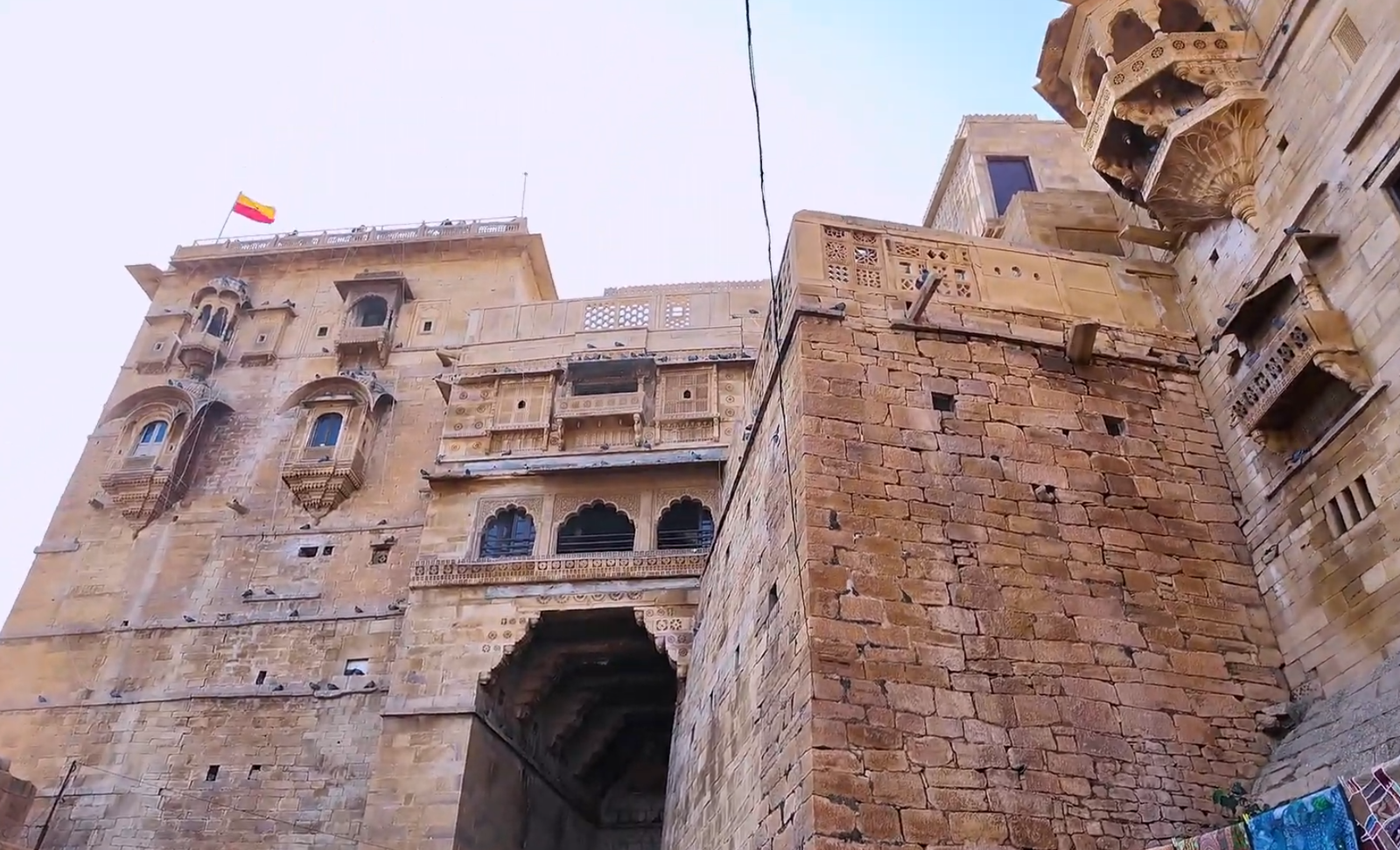 Jaisalmer Inside the Golden Fort and Onto the Thar Sands
