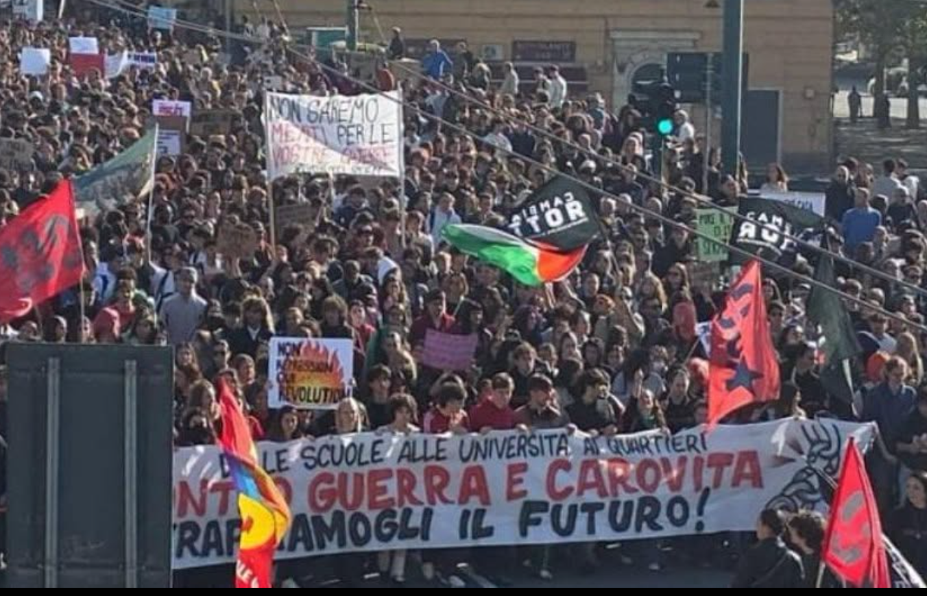Italy Sees Mass Protests During Nationwide General Strike