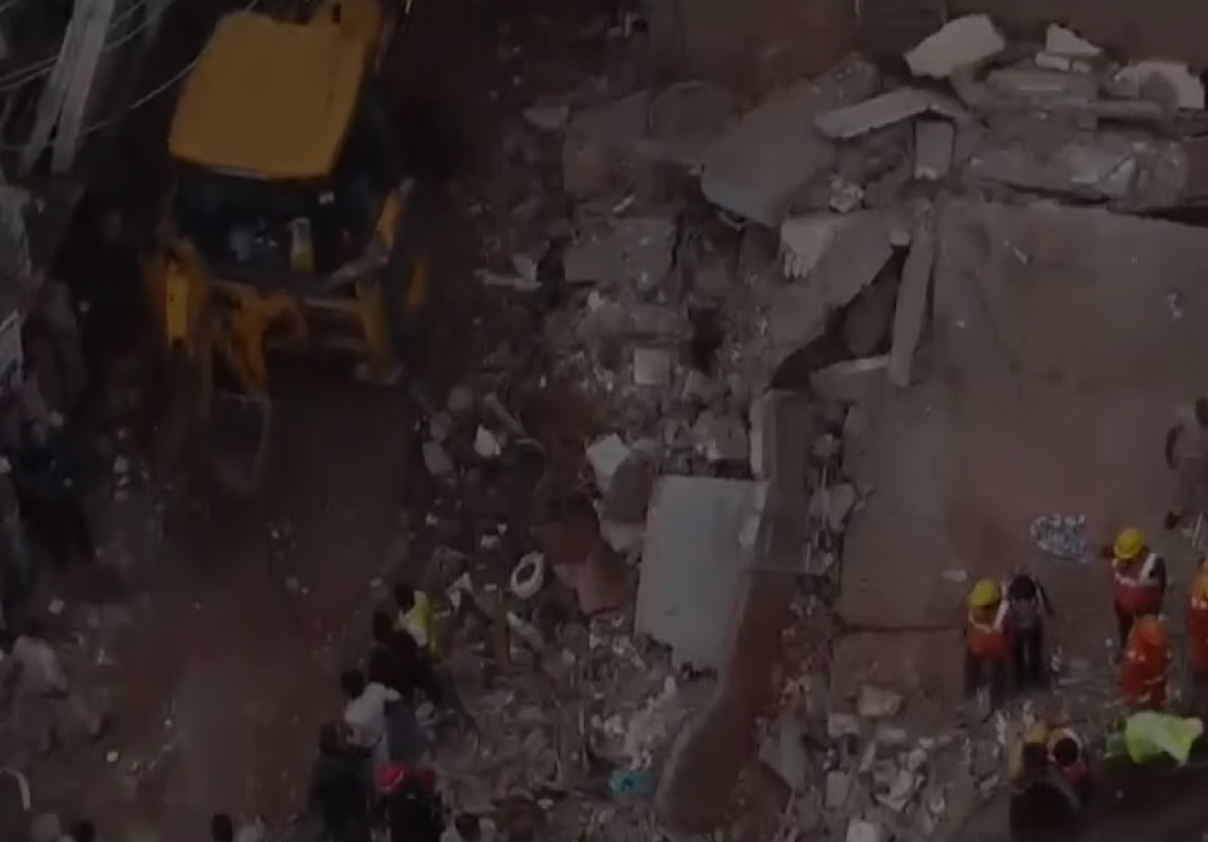 Debris in Basement, Wall Removed Before Delhi Collapse Killed 7