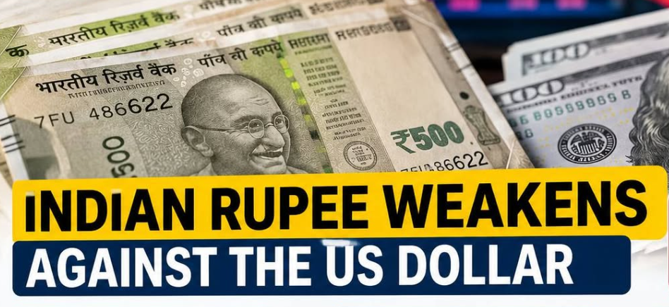 Indian Rupee Falls to 95.19 Against Dollar as Oil Prices Rise