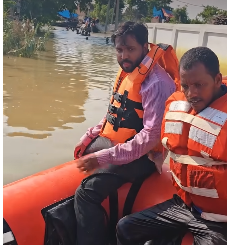Khan Sir Helps Flood Victims in Bihar, Coordinates Relief Work
