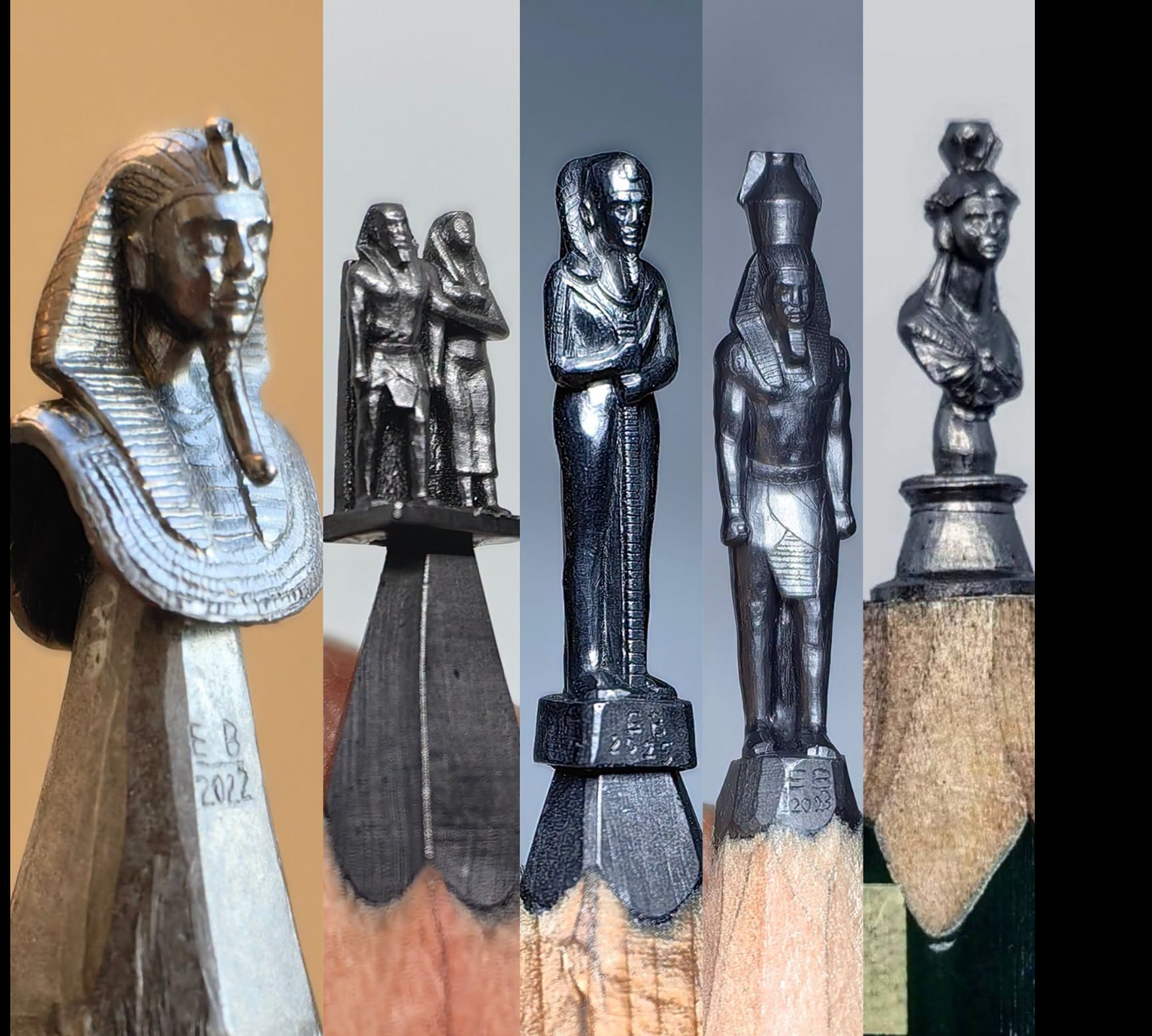 Egyptian Artist Ibrahim Belal Wins International Attention for Miniature Art