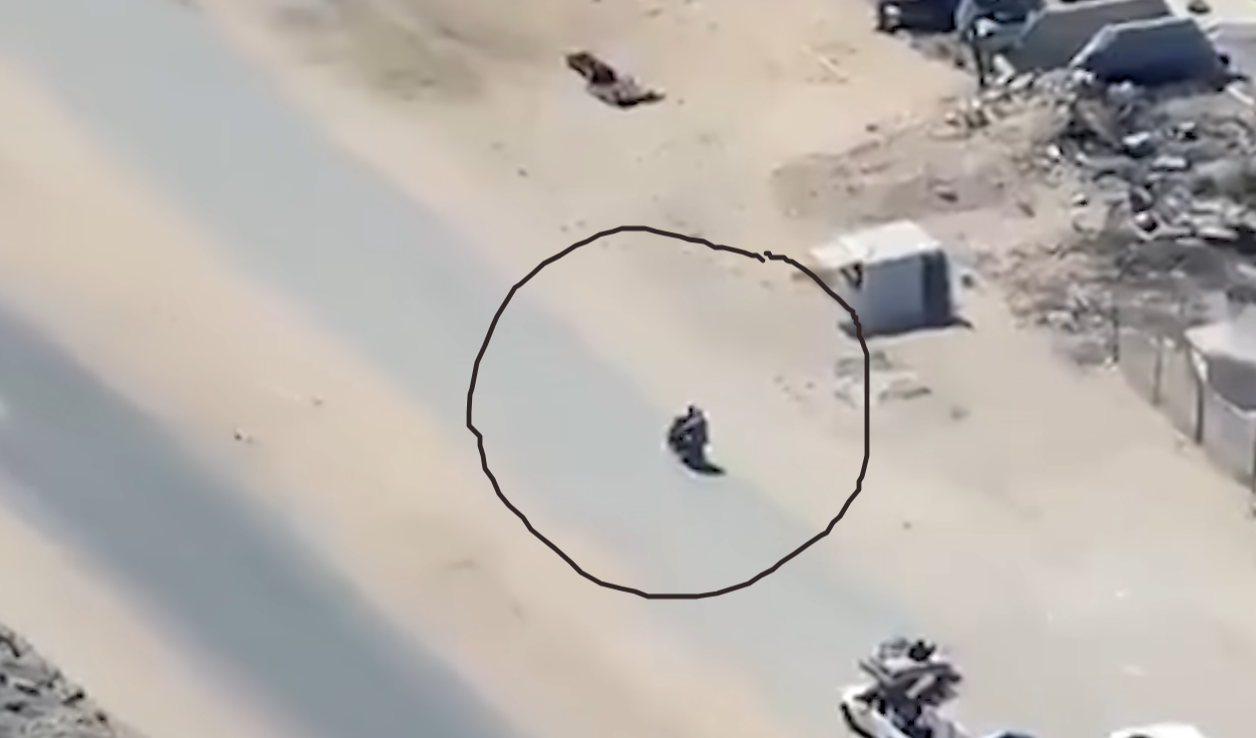 Israeli Strike on Motorcycle Kills Palestinian in Gaza City