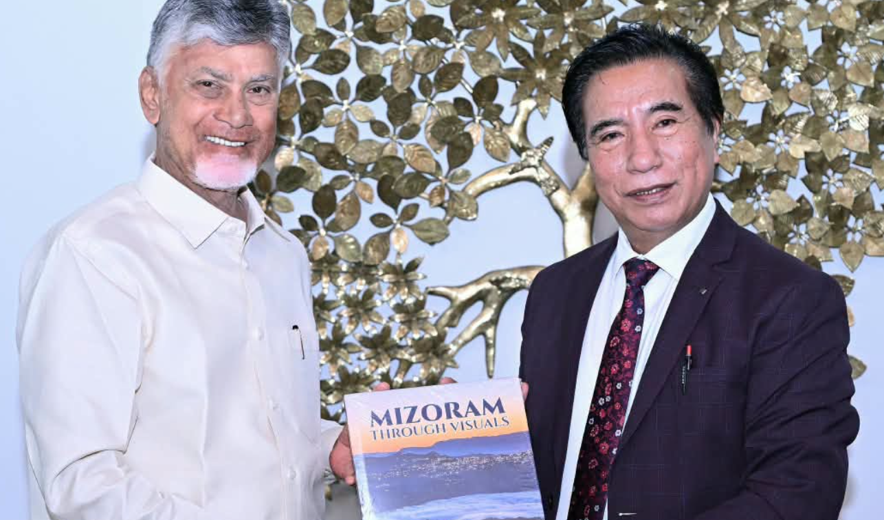 Mizoram Chief Minister Lalduhoma Meets Chandrababu Naidu in Amaravati