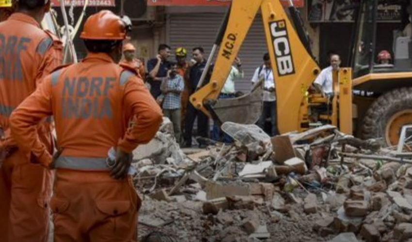 Debris in Basement, Wall Removed Before Delhi Collapse Killed 7