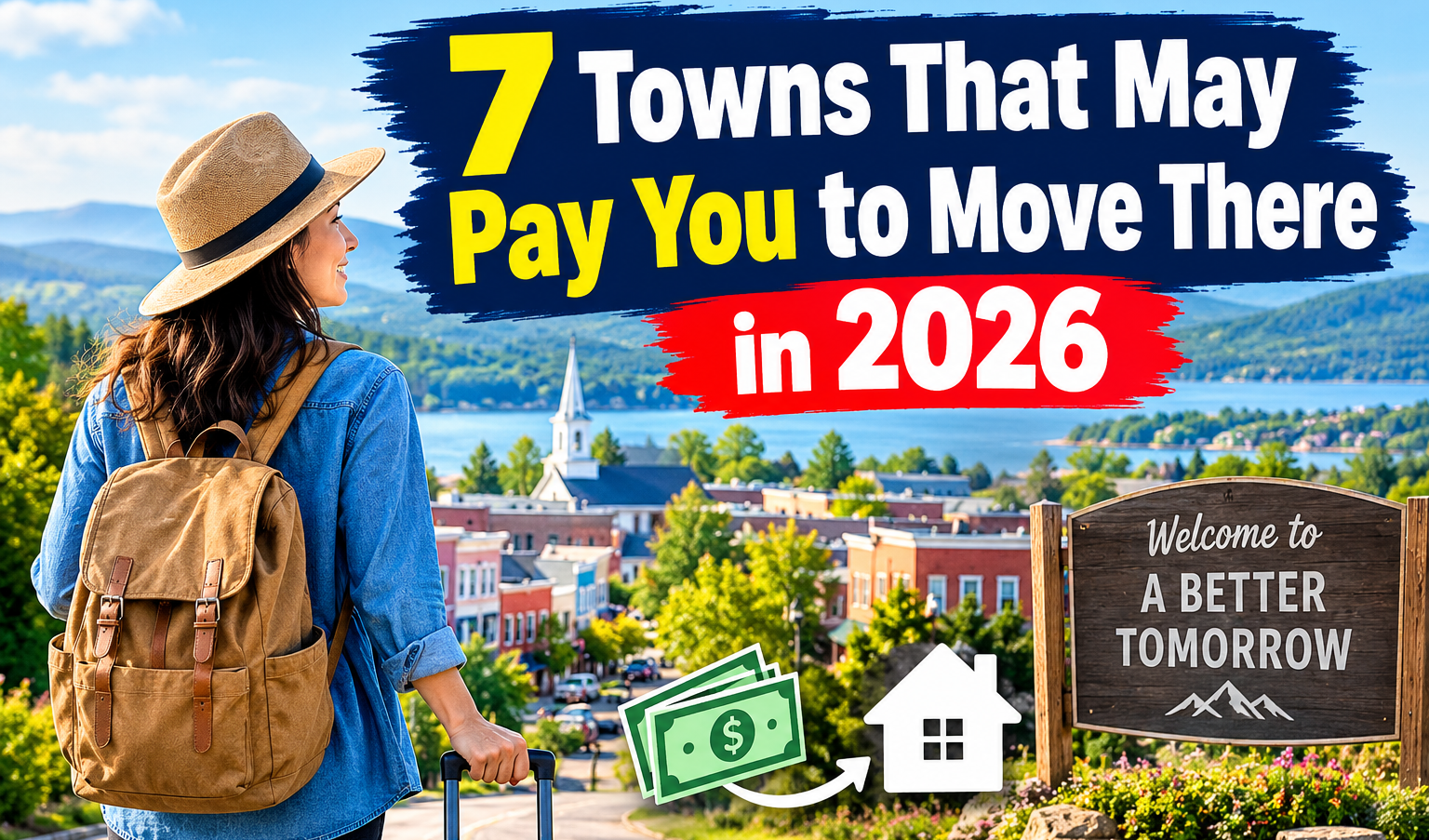 7 Towns That May Pay You to Move There in 2026