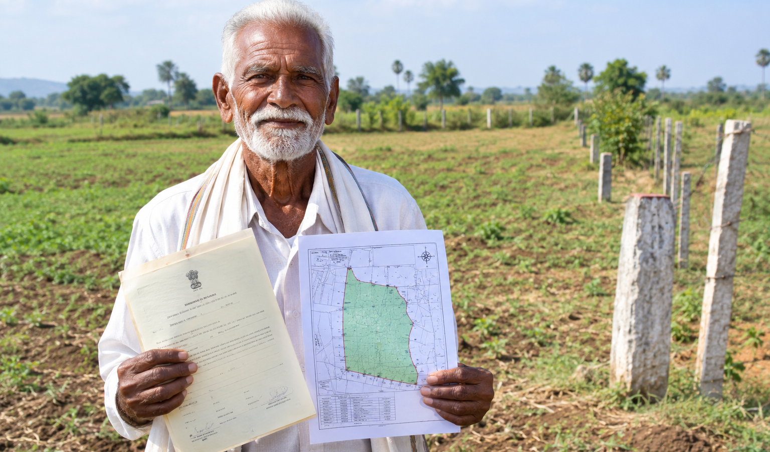 80-Year-Old Wins Back 4.27 Acres After 40-Year Land Dispute