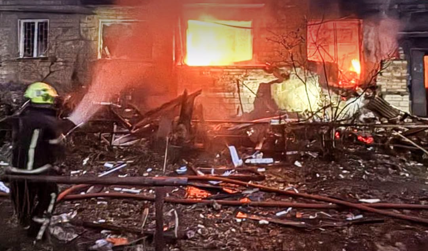 Russian Attacks Kill Nine Across Ukraine, Officials Say