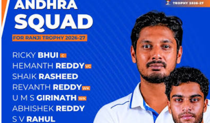 Ranji Trophy 2026–27 Andhra Bowlers Dismiss KL Rahul for Four