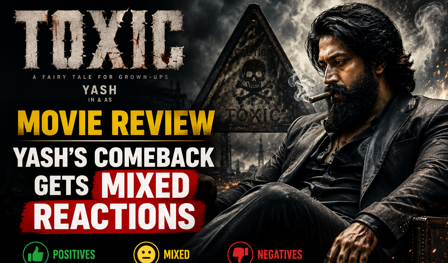 Toxic Movie Review: Yash’s Comeback Gets Mixed Reactions
