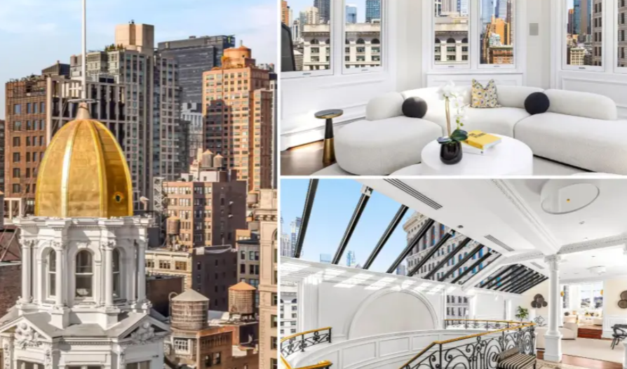 Gold-Domed Manhattan Penthouse Sells for $9M, Cash to Africa