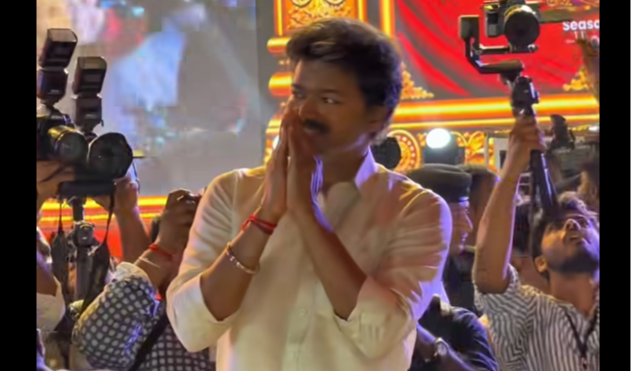 Thalapathy Vijay Visits Vijayawada, Meets Chandrababu Naidu