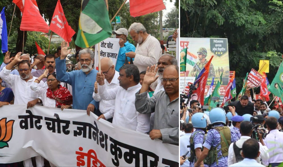 Delhi Security Tightened Ahead of October 10 Voter-List Protest