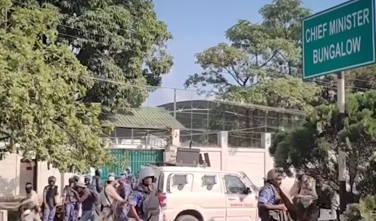Manipur Attack Three Killed as Protests Erupt in Imphal