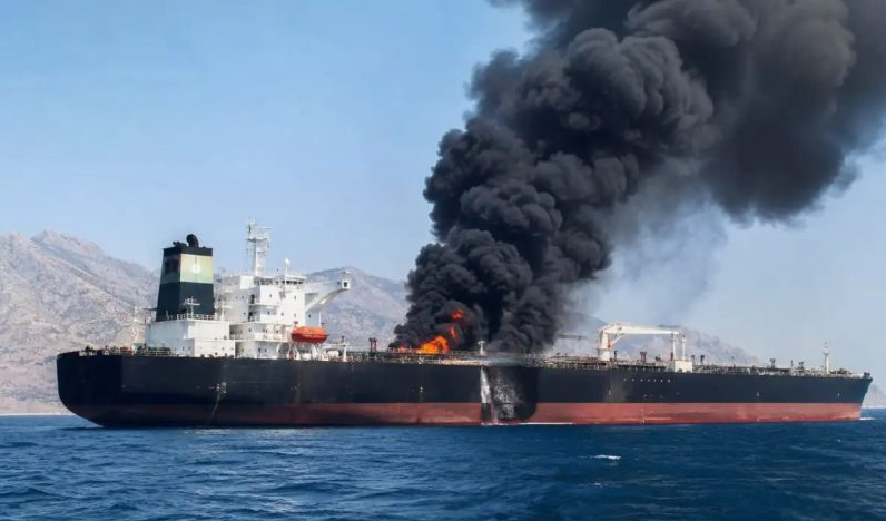 Oil Tanker Hit Near Oman as Strait of Hormuz Risks Rise