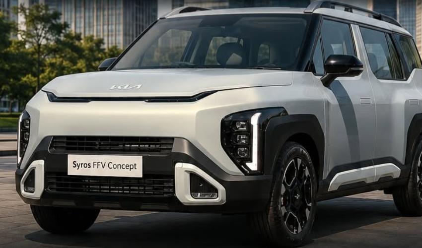 Kia Shows First Flex-Fuel Car for India: Syros E100 Concept