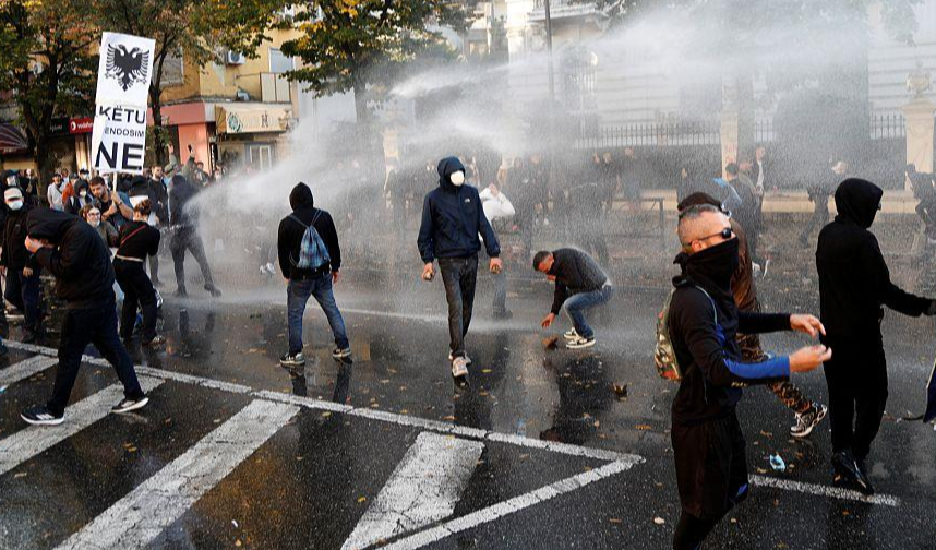 Albania Protests Demonstrators Clash With Police in Tirana