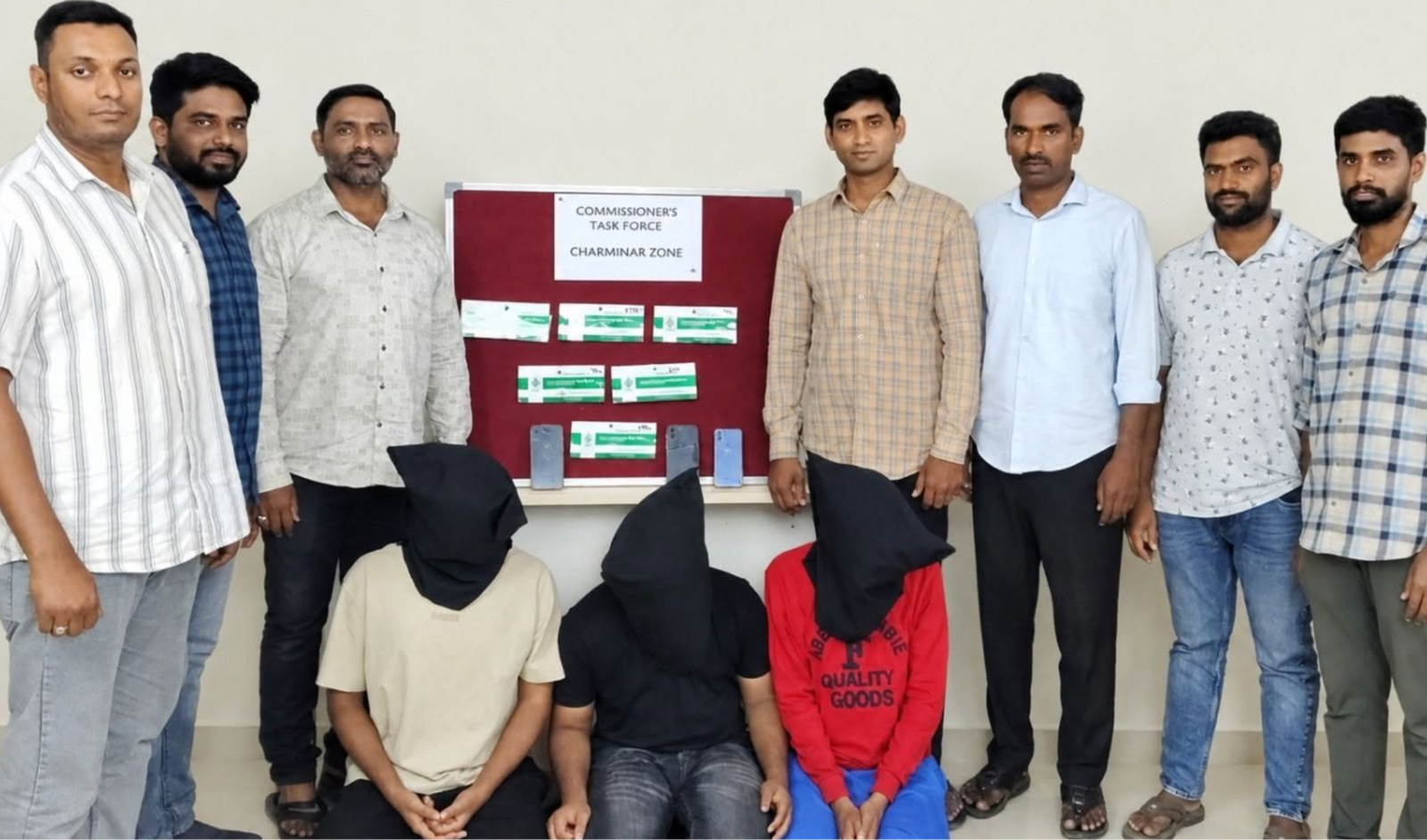 Hyderabad Police Arrest Three in Mule Bank Account Racket Linked to ₹10.04 Crore Cyber Fraud