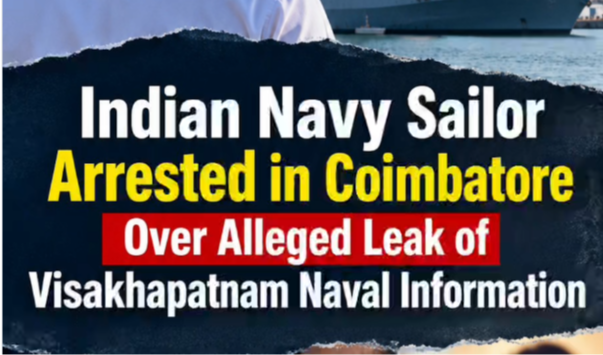 Andhra Pradesh Intelligence Questions Navy Sailor Over Alleged Data Leak