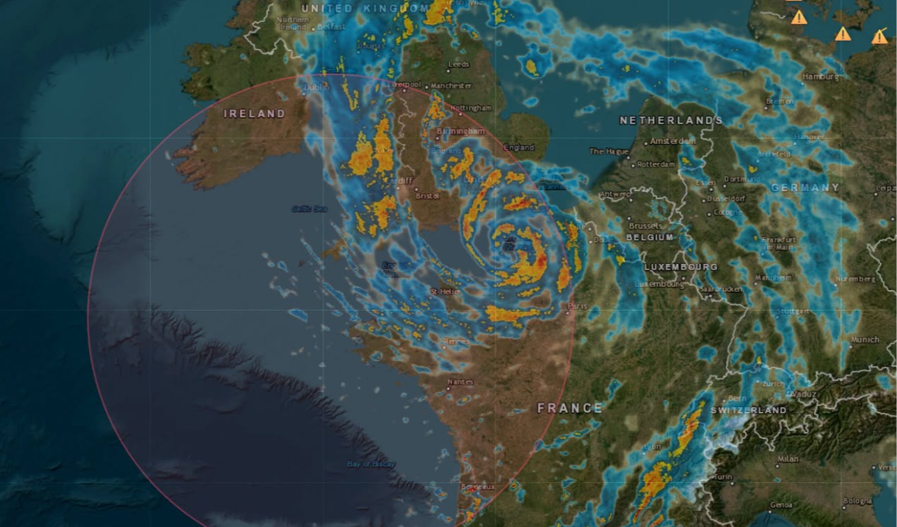 Storm Austen Power Cuts and Travel Disruption Hit France and Britain