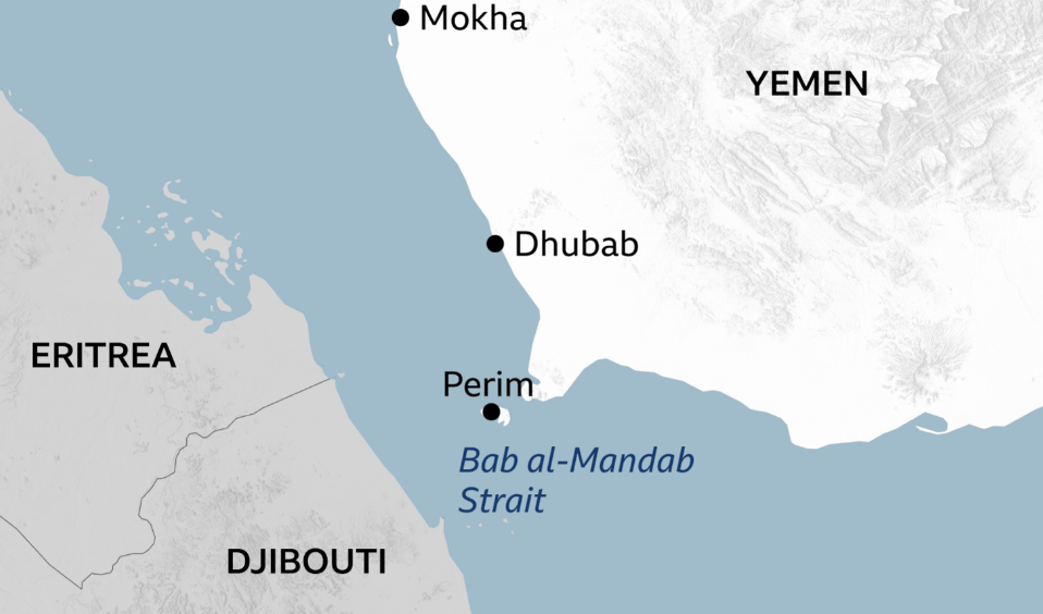 Houthis Seize Perim Island, Claim Control of Yemen's Red Sea Coast