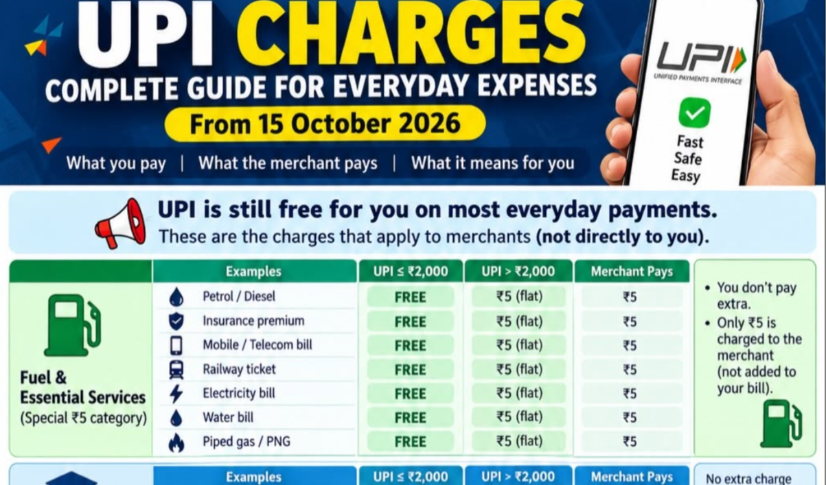 UPI Merchant Fee Rollout Reportedly Deferred Until After Diwali