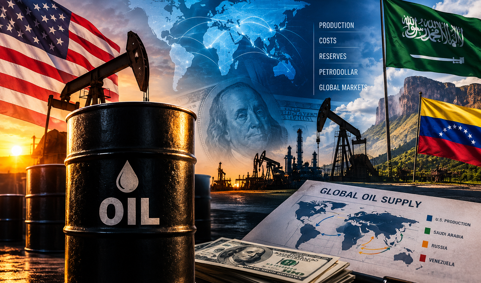 US Energy Paradox Oil Costs, Reserves and Petrodollar Power