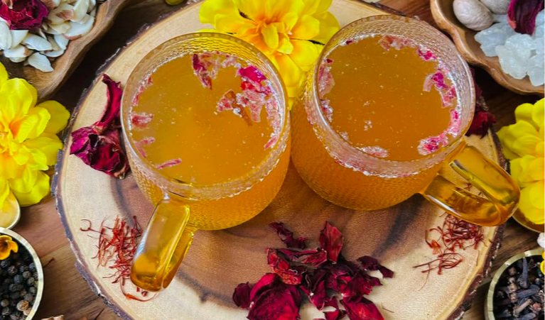 Kahwa Tea How to Make It at Home and Its Health Benefits