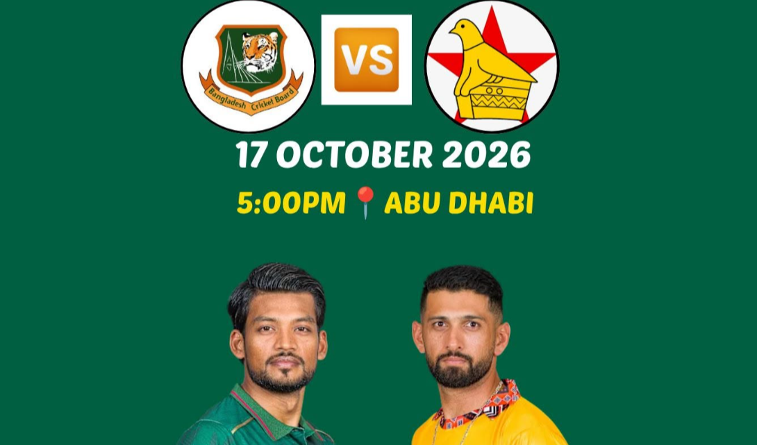 Bangladesh vs Zimbabwe UAE ODI Tri-Series Opens