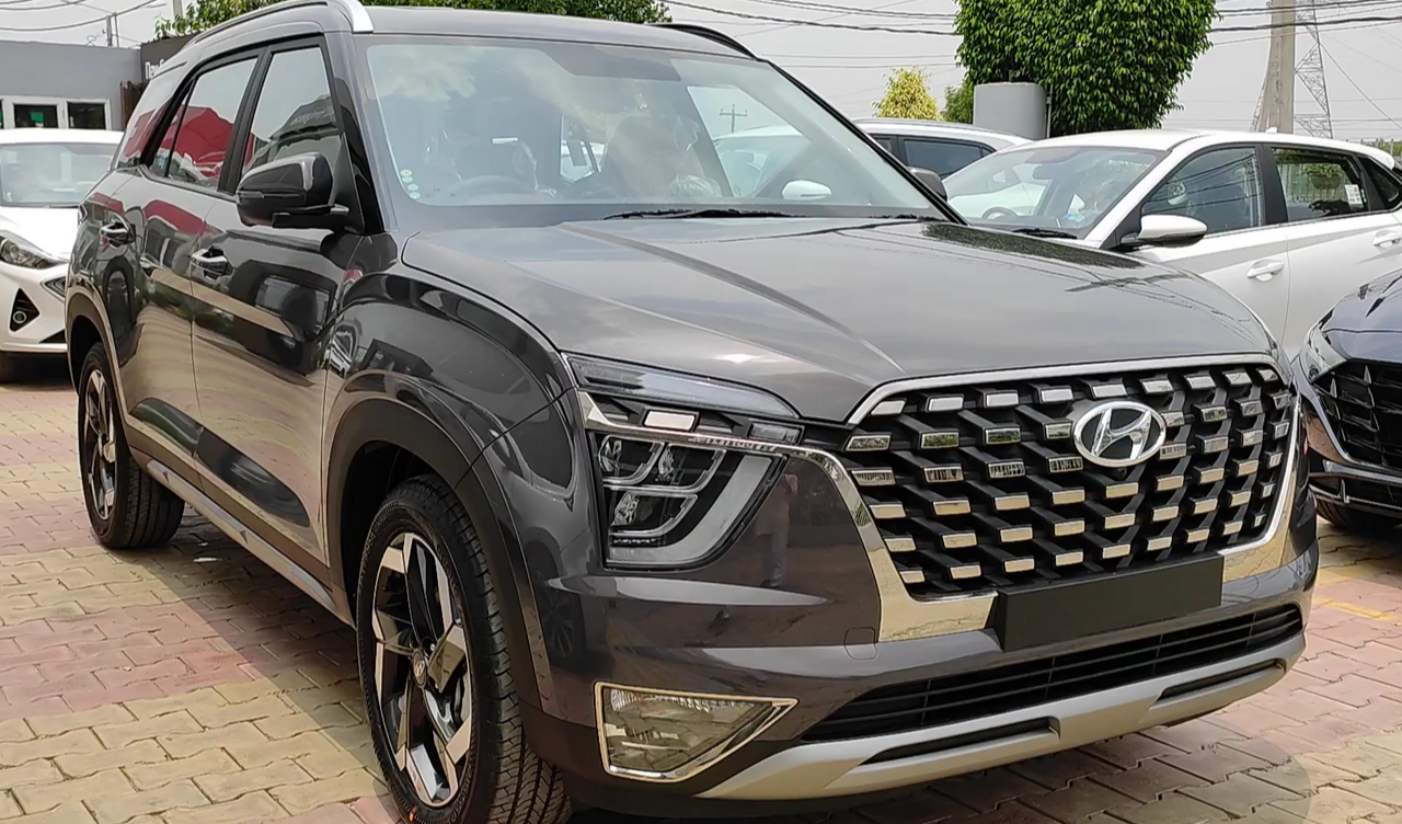 Hyundai's New Mid-Size SUV Spied With 'ON' Camouflage Teaser