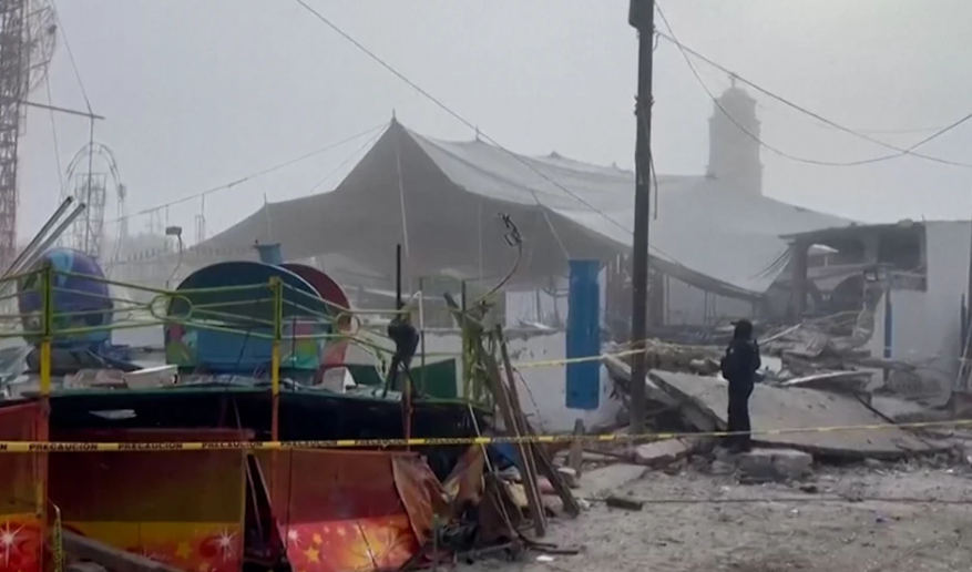At least 10 dead in central Mexico festival fireworks blast