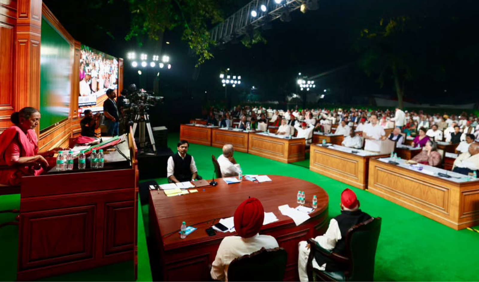 INDIA Alliance Holds People's Court Against CEC Gyanesh Kumar Over Vote Theft Allegations