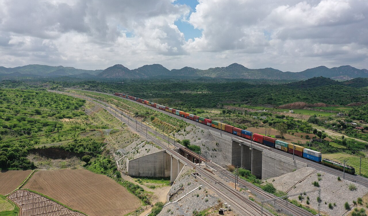 PM Modi opened three Western Dedicated Freight Corridor sections spanning 326 km at over Rs 20,700 crore, completing India's full DFC network.