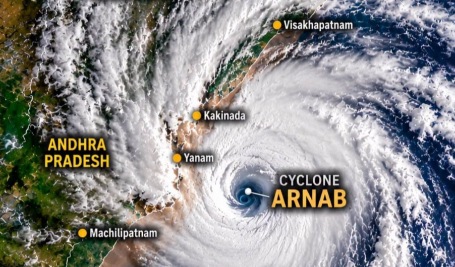 Cyclone Arnab 89,000 Evacuated in Andhra Pradesh as Storm Nears Coast