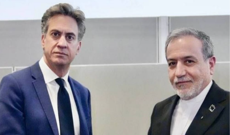 Miliband Warns Iran UK Will Not Accept Hostile Acts on Its Soil