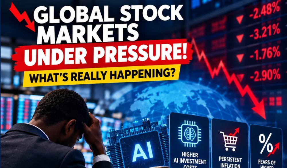 Global Markets Fall as AI Stocks Decline and Oil Prices Rise