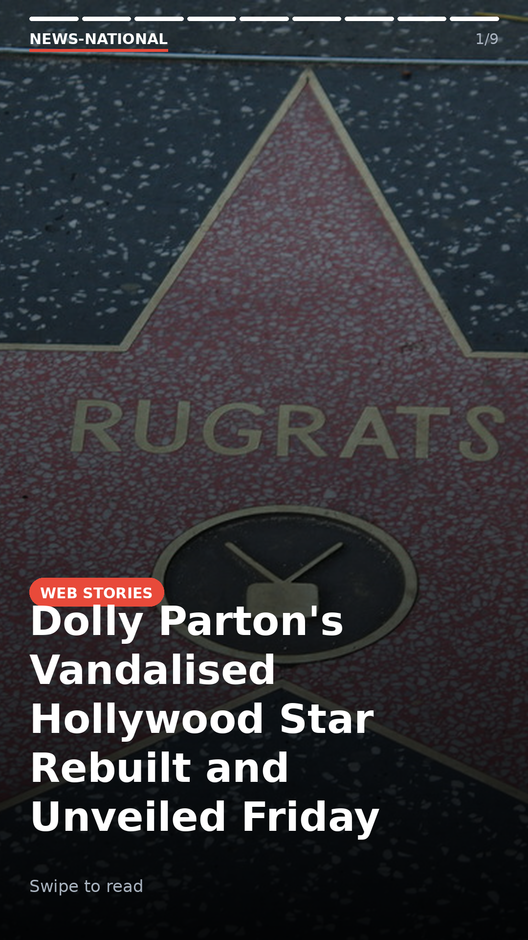 Dolly Parton's Vandalised Hollywood Star Rebuilt and Unveiled Friday